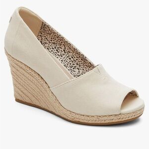 TOMS Michele Natural; Size 8.5W